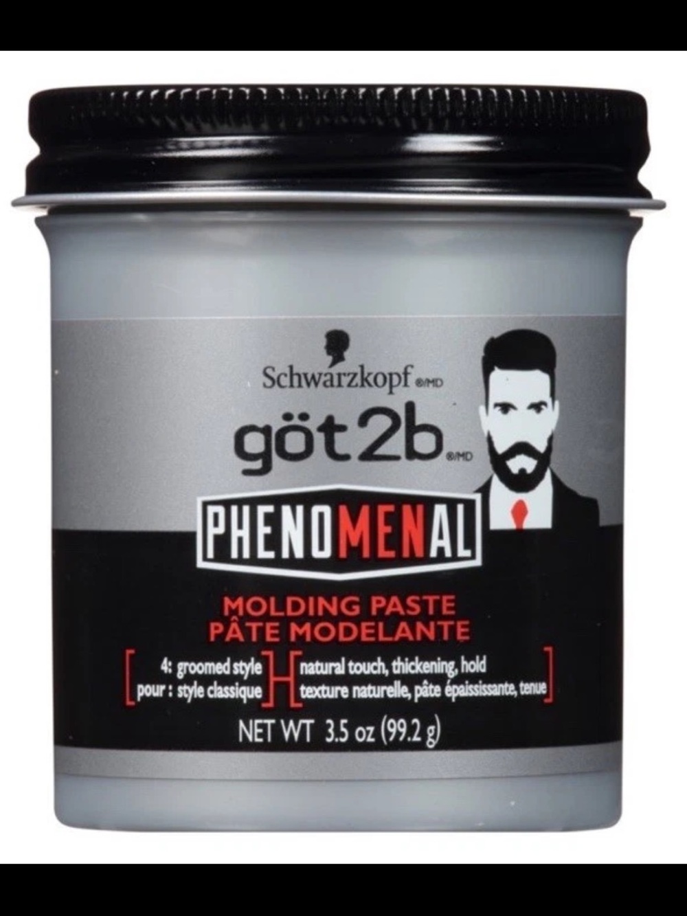Got2b Phenomenal Molding Paste by Schwarzkopf  3.5 oz